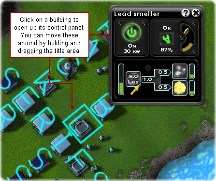 Individual building control panels