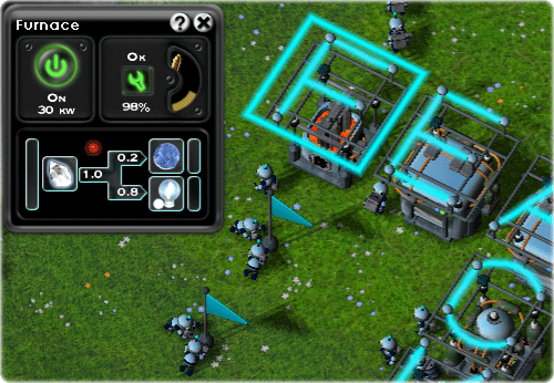 Game beginning screen