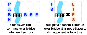 Rules for word building, example 3