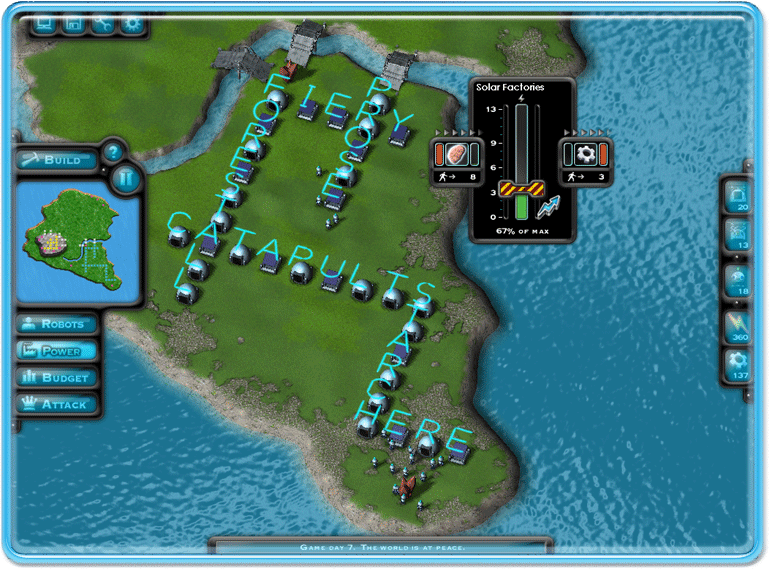 New scenarios